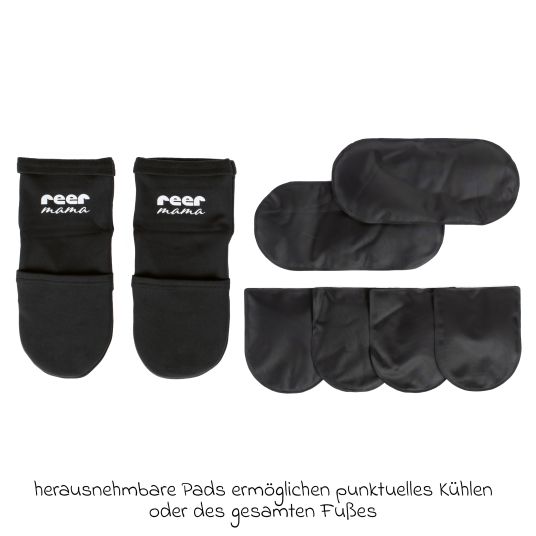 Reer Wellness-Kühlsocken Mama mit herausnehmbaren Kühl-Pads