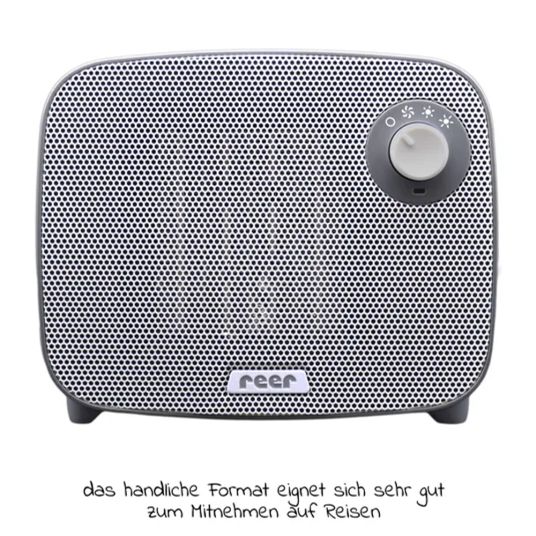 Reer Wrap Radiant Heater / Fan Heater 3in1 FeelWell Air - Grey White