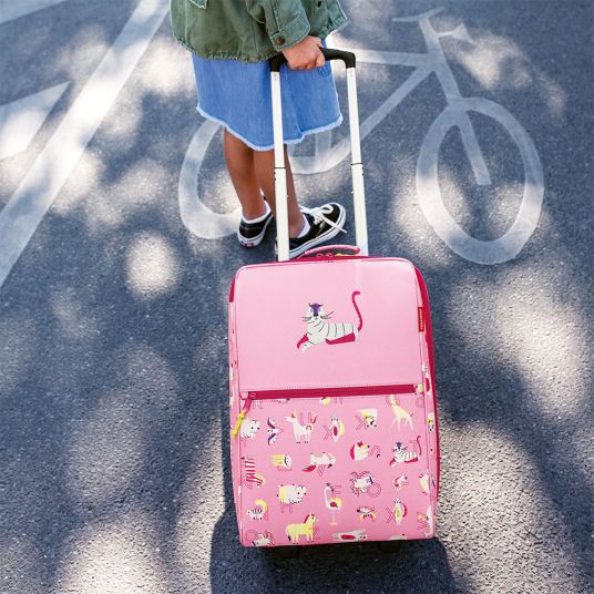 Reisenthel Reisekoffer Trolley Kids - ABC Friends - Pink - Gr. XS