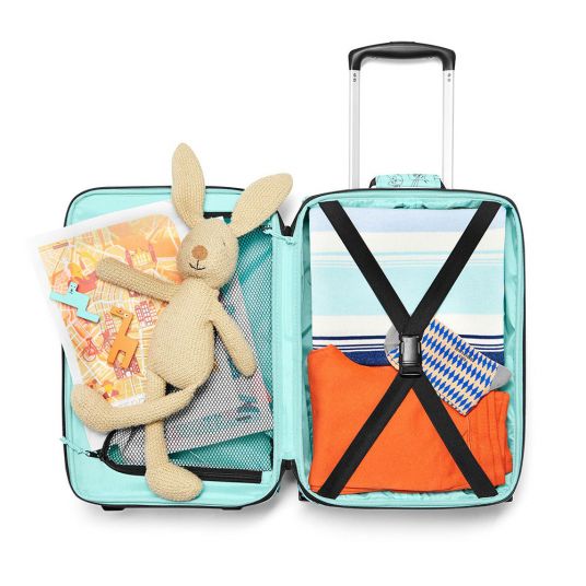 Reisenthel Travel Case Trolley Kids - Cats & Dogs - Mint - Size XS