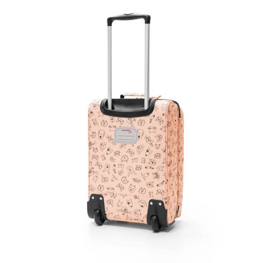 Reisenthel Travel Case Trolley Kids - Cats & Dogs - Rose - Size XS