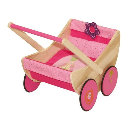 Roba Wooden doll carriage Happy Fairy