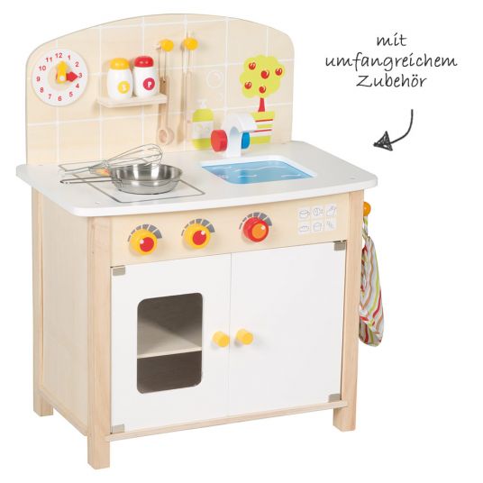 Roba Mini cucina per bambini con accessori - natura