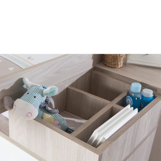 Roba Children's room Olaf 14-pcs. with 3-door wardrobe incl. textile collection Indibär