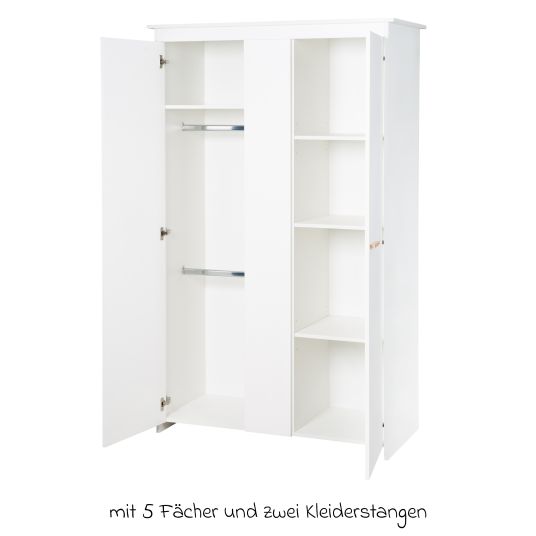 Roba Closet Anton 2-door - white