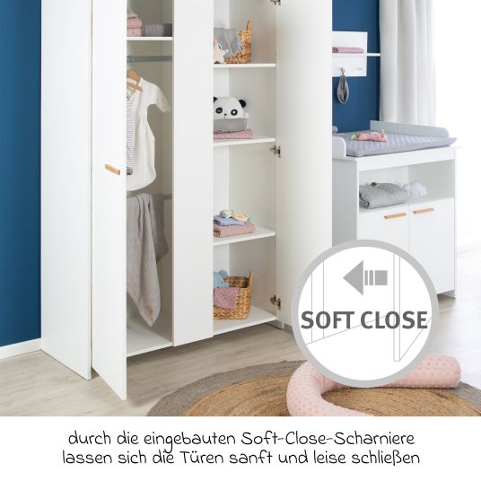 Roba Closet Anton 2-door - white