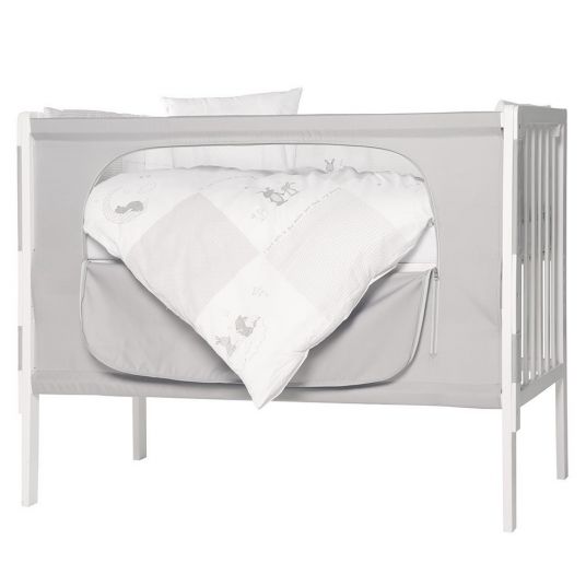 Roba Room Bed White for box spring bed incl. accessories 60 x 120 cm - Fox & Bunny