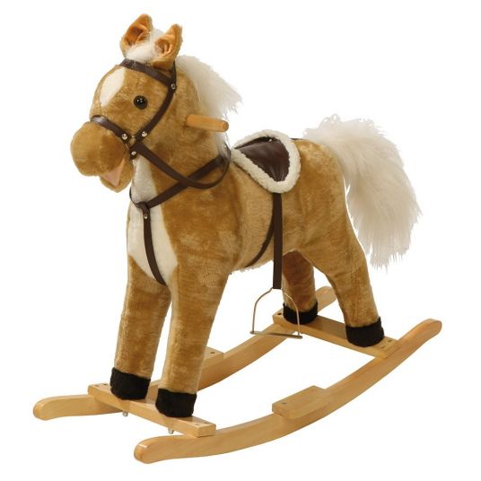 Roba Rocking horse with saddle + bridle + stirrups