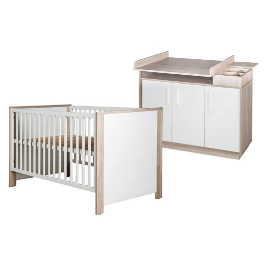 Roba Economy set children's room Olaf with bed and changing table