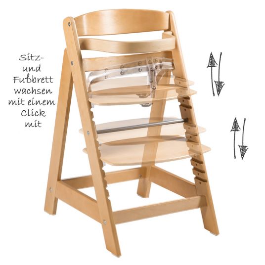 Roba Stair high chair Sit Up Click - Nature