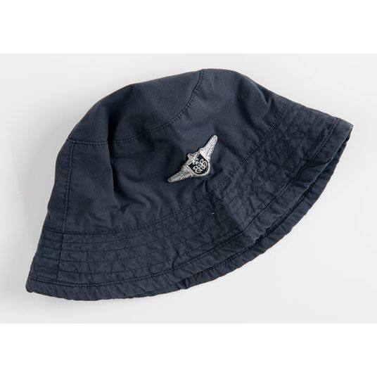 Rock Star Baby Hat Logo Wings - Grey - Size L
