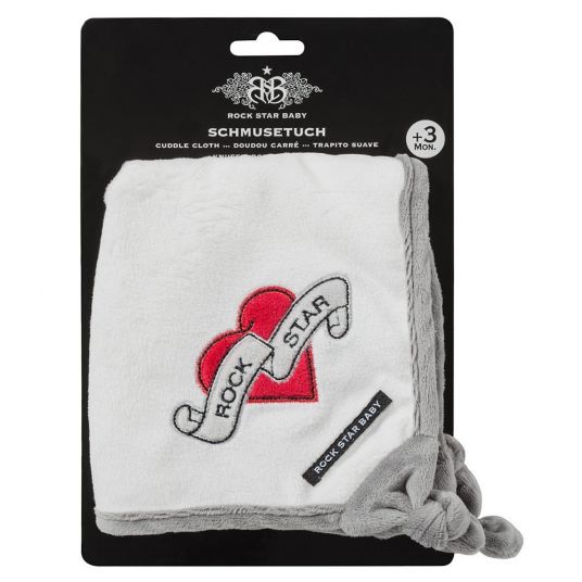 Rock Star Baby Cuddle cloth RSB - Heart & Wings