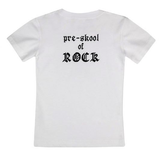 Rock Star Baby T-shirt Big Star - White - Size S
