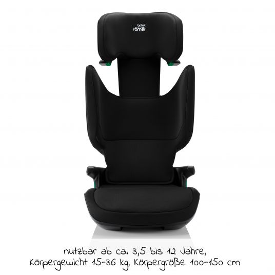 Römer Kindersitz Kidfix M i-Size 3,5 Jahre-12 Jahre (100-150 cm) Isofix - Cosmos Black