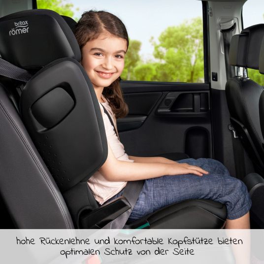 Römer - Child seat Kidfix M i-Size 3.5 years-12 years (100-150 cm) Isofix - Cosmos  Black 