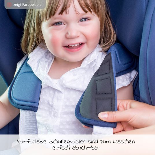 Römer Kindersitz Trifix 2 i-SIZE 15 Monate-4 Jahre (76-105 cm) SICT-Seitenaufprallschutz, Isofix & Top Tether - Cosmos Black