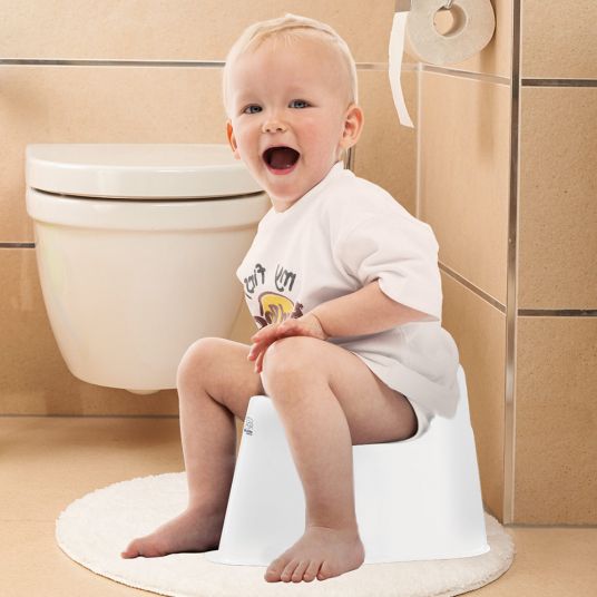 Rotho Babydesign 3-piece potty training set Top - Step by Step - White