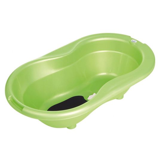 Rotho Babydesign Top da bagno per bambini con tappetino antiscivolo - Perla verde lime
