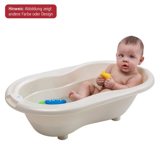 Rotho Babydesign Baby bathtub top with anti-slip mat - Lindgrün Perl