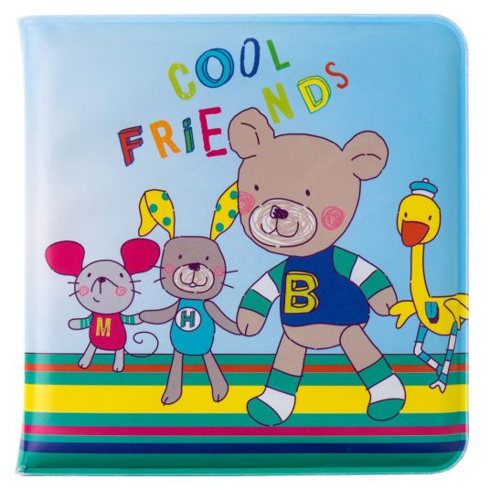 Rotho Babydesign Bath book with squeaky function - Cool friends