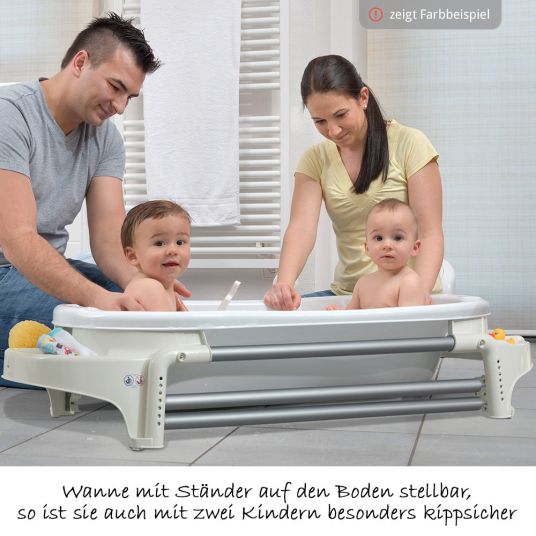 Rotho Babydesign Stazione da bagno TopXtra 4 pezzi - Bianco