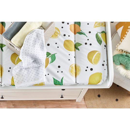 Rotho Babydesign Tappetino fasciatoio in foil in edizione limitata - Lemon Chill