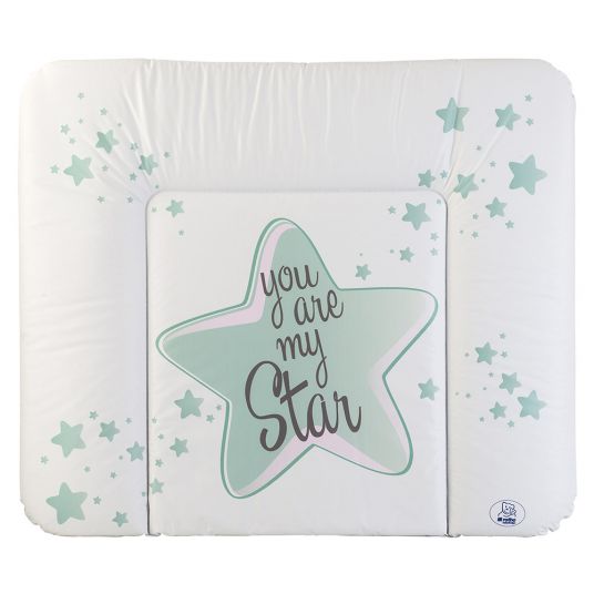 Rotho Babydesign Foil changing mat You are my Star - Swedish Green