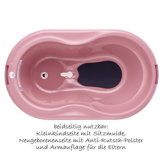Rotho Babydesign Ideale Badelösung Top - 4-teilig - Fantastic Mauve
