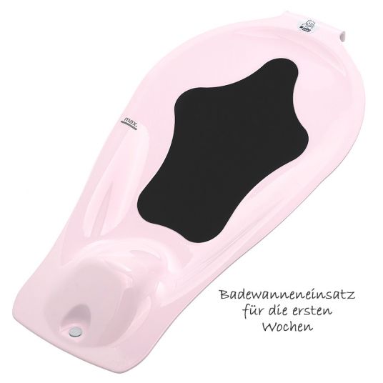 Rotho Babydesign Ideal Bath Solution Top - 4 pezzi - Tender Rosé Pearl