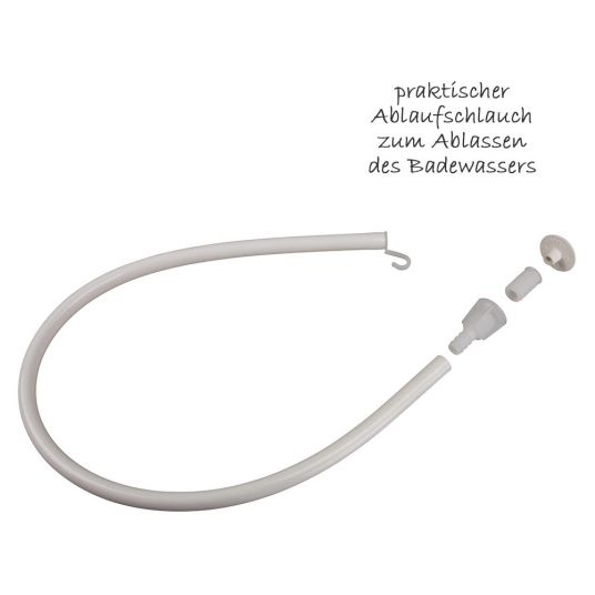 Rotho Babydesign Ideale Badelösung Top - 4-teilig - Weiß + Gratis Windeltwister Sangenic Tec