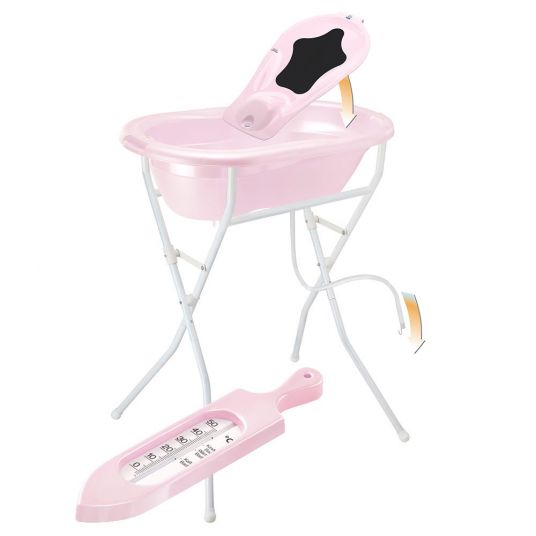 Rotho Babydesign Ideal bath solution Top - 5 pieces - Tender Rosé Perl