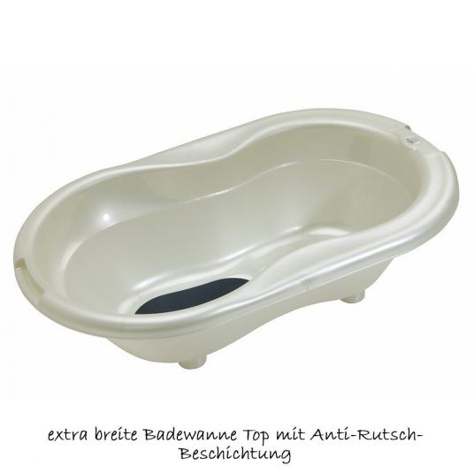 Rotho Babydesign Ideal Bath Solution Top - Crema bianco perla + pannolino Twister Sangenic Tec in omaggio