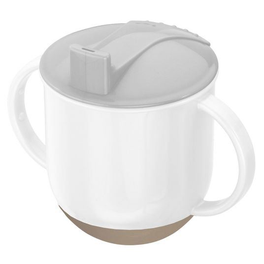 Rotho Babydesign Rocking Cup Modern Feeding - White Silver Gray Taupe Pearl