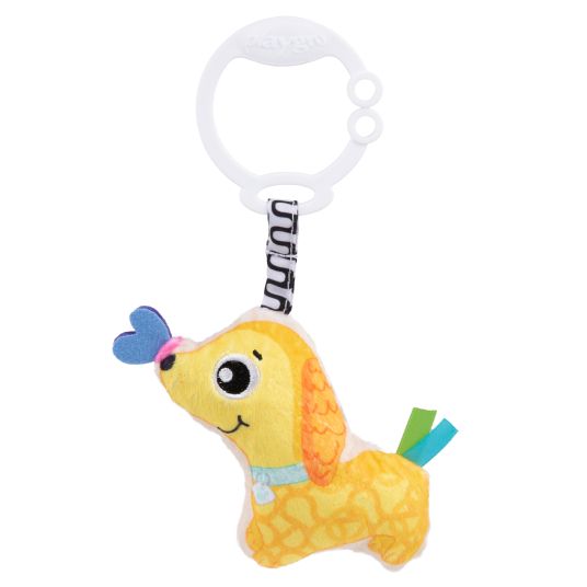 Rotho Babydesign Play animal to hang up / baby carriage hanger Explore Together - puppy