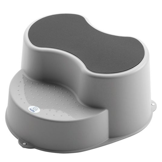 Rotho Babydesign Step stool Top 2-tier - Silver Gray