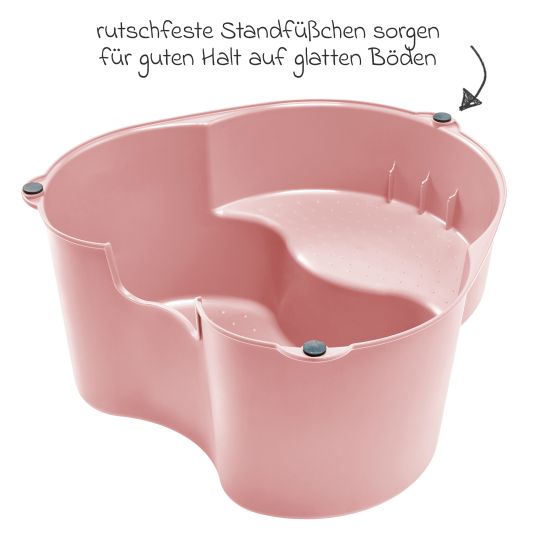 Rotho Babydesign Tritthocker Top 2-stufig - Soft Rose