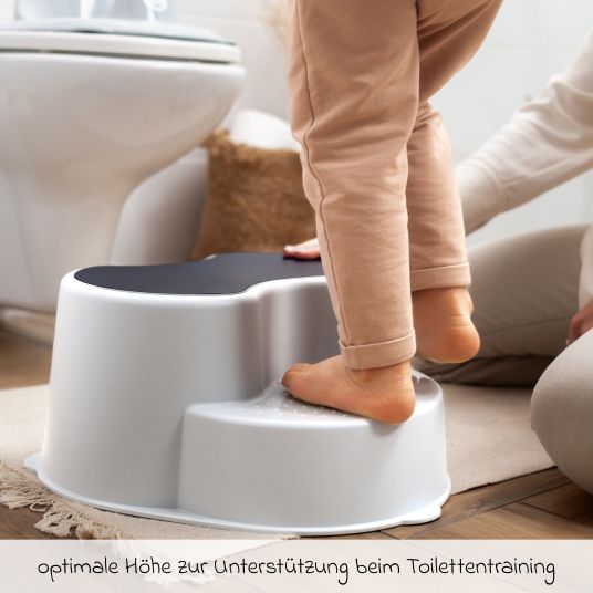 Rotho Babydesign Tritthocker Top 2-stufig - White