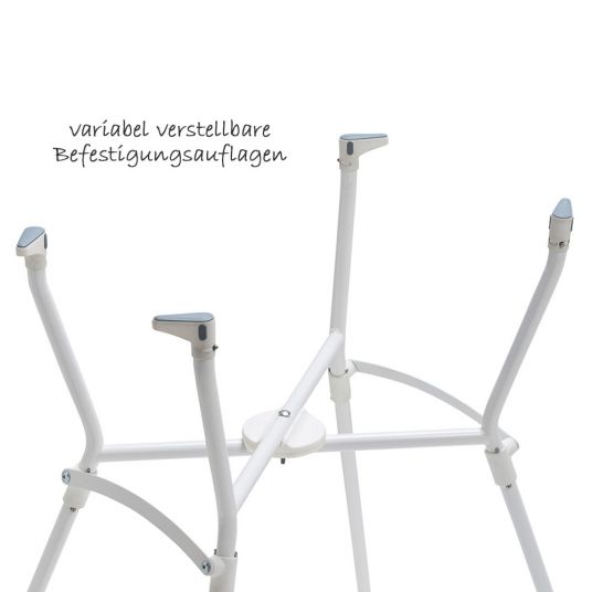 Rotho Babydesign Tub stand standard foldable - White