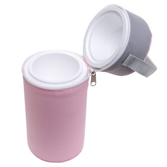 Rotho Babydesign Warming Box Modern Feeding - Tender Rosé White Silver