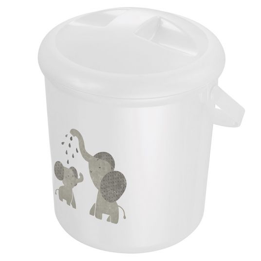 Rotho Babydesign Diaper Bucket Bella Bambina - Modern Elephants