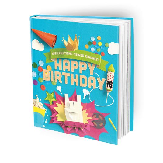 Rundfux Erinnerungsbuch - Happy Birthday