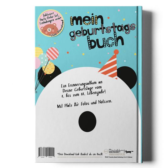 Rundfux Erinnerungsbuch - Mein Geburtstag
