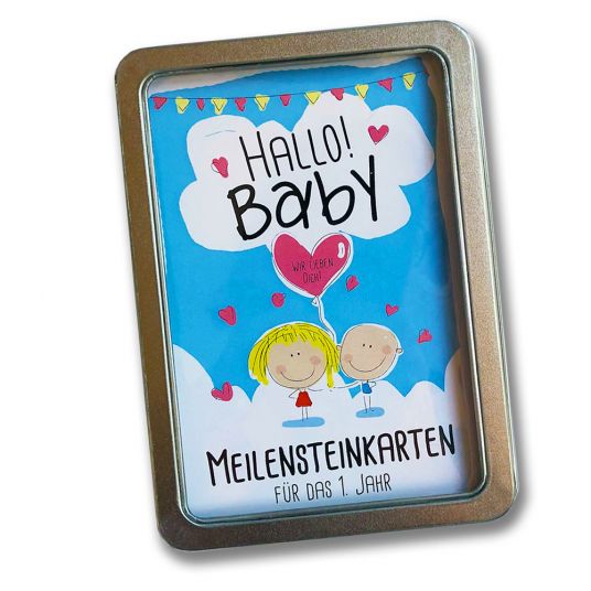 Rundfux Meilensteinkarten - Das erste Babyjahr (31 Karten)