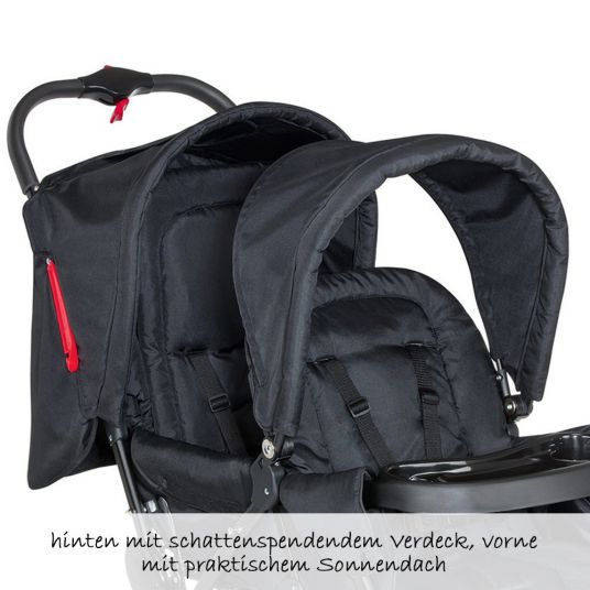 Safety 1st Geschwisterwagen Duodeal - Full Black