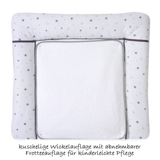 Schardt Sparset Kinderzimmer Eco Star 14-tlg. inkl. Textilkollektion Sternchen Grau