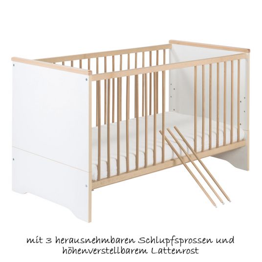 Schardt Economy set nursery Tokyo with bed and changing unit