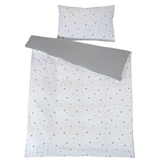 Schardt Reversible bedding 100 x 135 cm - star gray