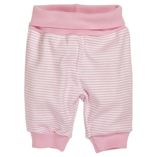Schnizler Pants interlock - striped pink - size 62