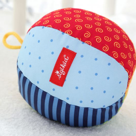 sigikid Ball with rattle soft active 11 cm