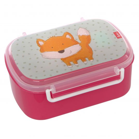 sigikid Lunch box / lunch box - fox - pink